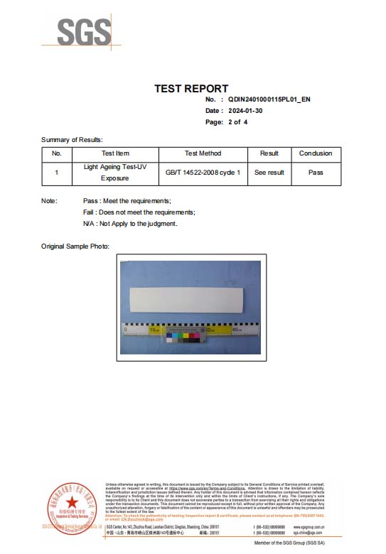 SGS testing